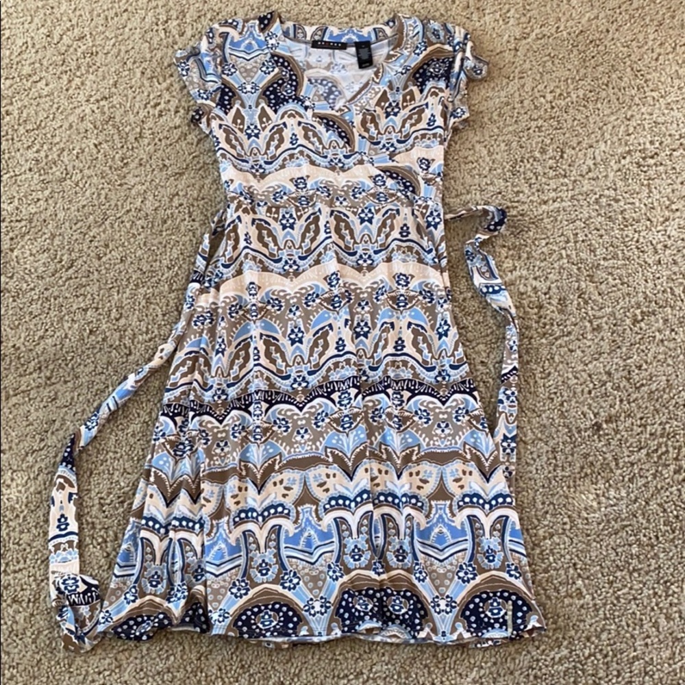 Patterned dress from Nordstrom’s